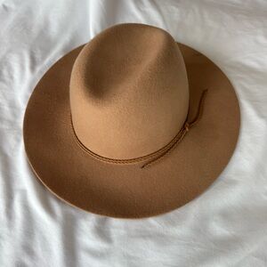 GAP Tan Wool Fedora Hat